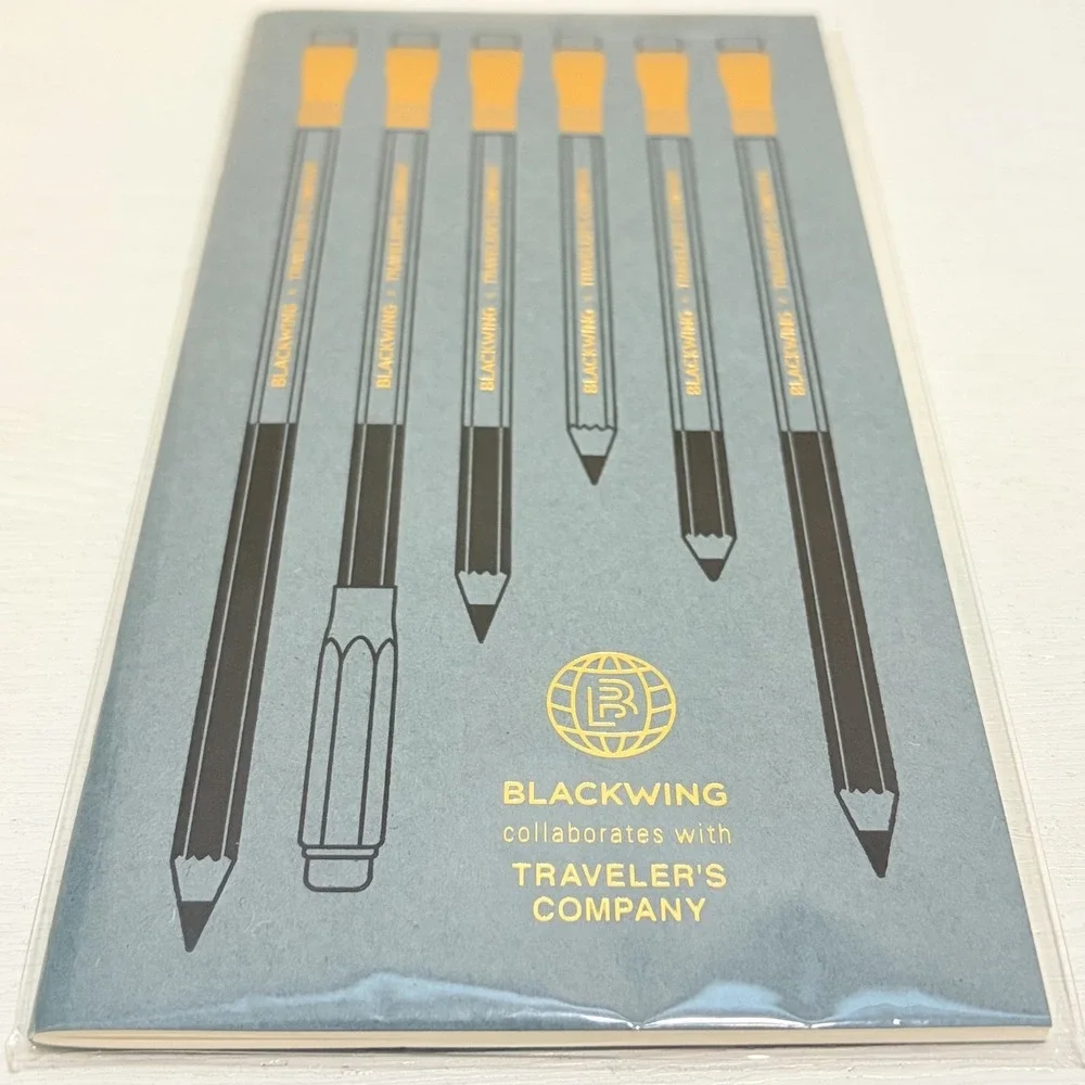 NEW Traveler's Notebook BLACKWING Edition Regular Refill Limited JAPAN